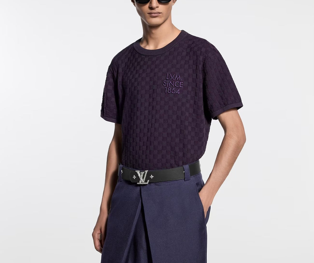 Winniemodo,Winniemodony,Louis Vuitton 1AJTVH,Louis Vuitton knit t-shirt,Louis Vuitton t-shirt purple,Louis Vuitton t-shirt me