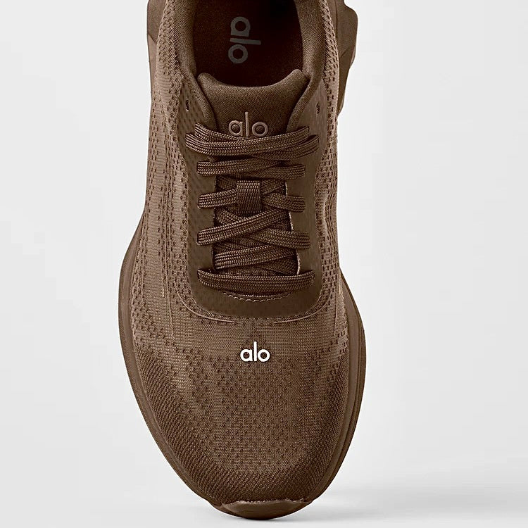 Alo Runner espressos,Alo Runner,Alo sneaker brown,Alo sneaker,Yoga sneaker, Alo sneaker on sale,Alo yoga sneaker brown,Alo wo