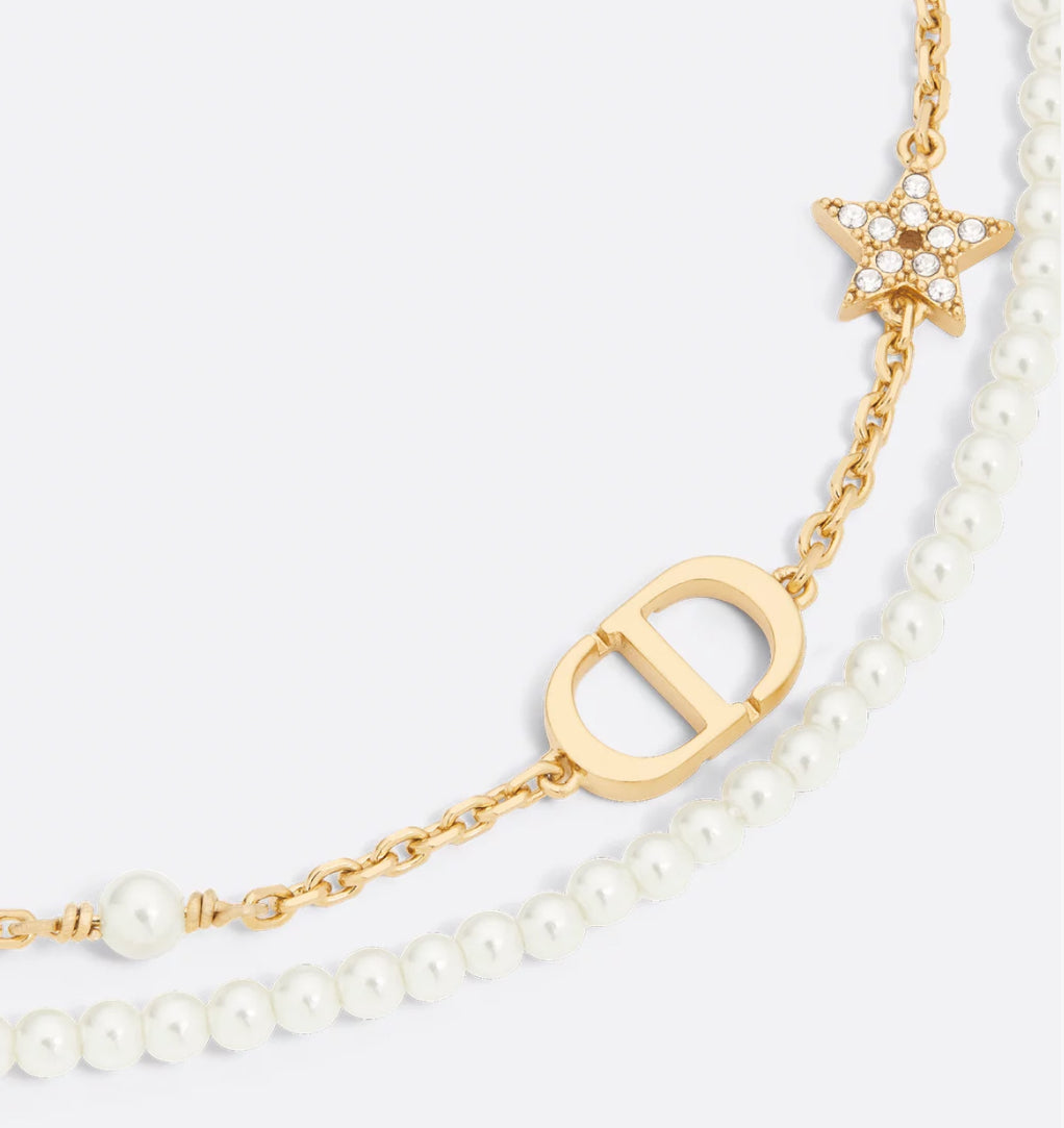 Dior Petit CD bracelet,Dior pearl bracelet,Dior CD bracelet with pearls,Dior CD silver pearls bracelet,Dior silver pearls bra