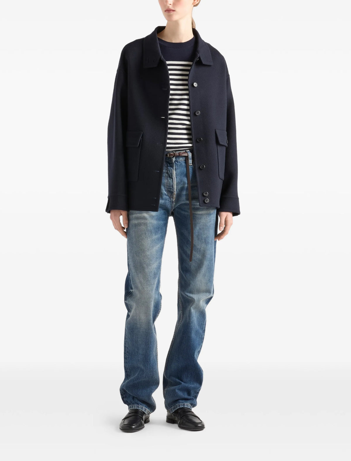 Winniemodo,Winniemodony,Prada P24Z2QSOOO19IH,Prada striped ribbed sweater,Prada striped knit sweater,Prada striped sweater wo
