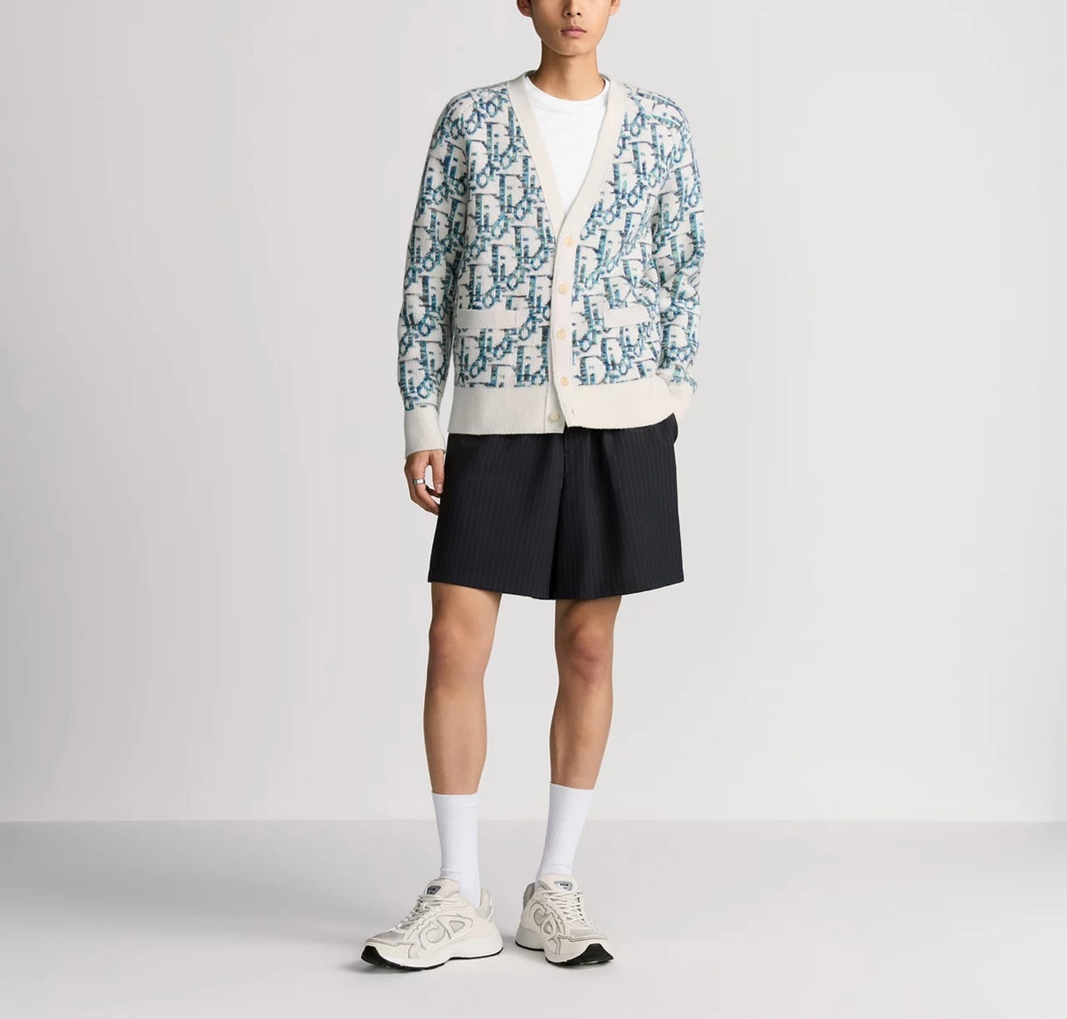 Winniemodo,Winnie modo,Dior 213M233AT662,Dior oblique cardigan,Dior blue monogram cardigan,Dior cardigan,Dior cardigan blue o
