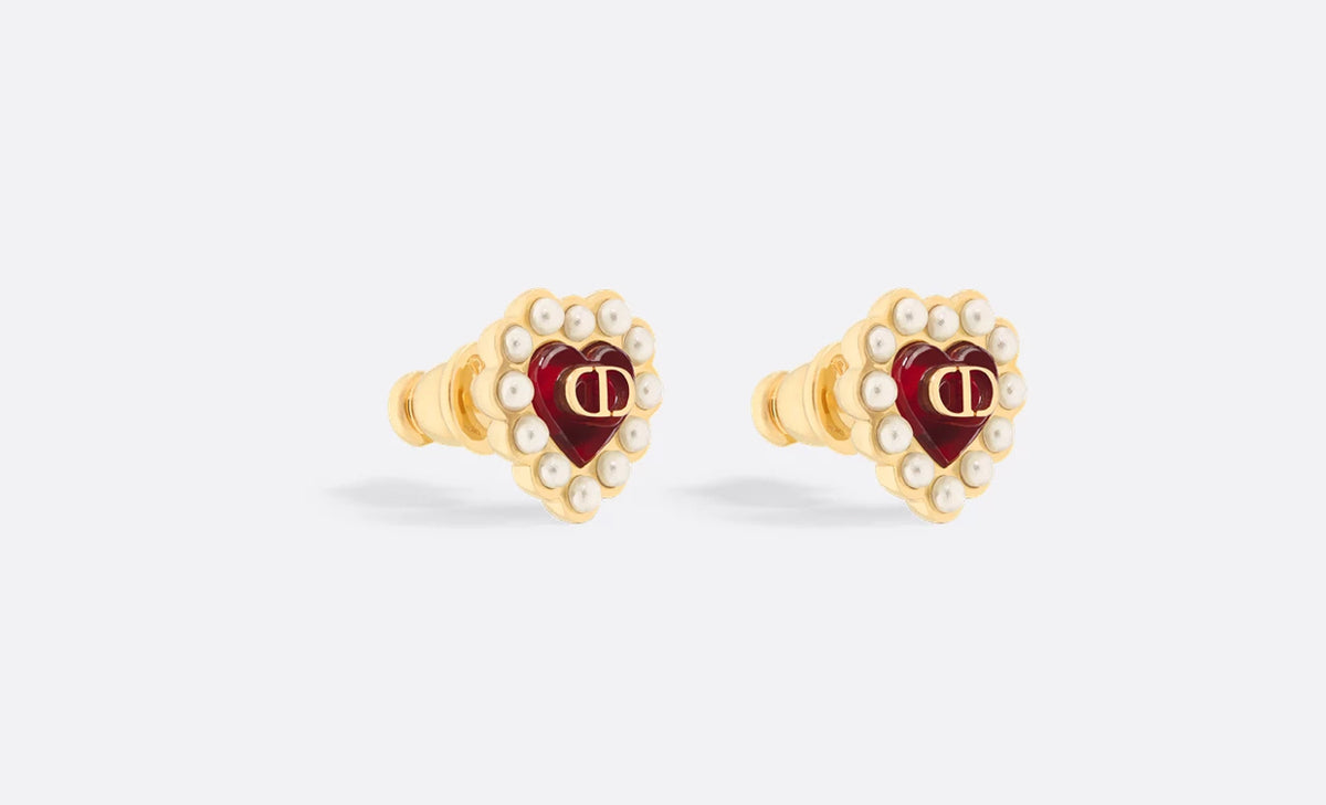 Winniemodo,Winnie modo,Dior petit CD baroque stud earrings,Dior pearls stud,Dior earrings red,Dior pearls earrings,Dior earri