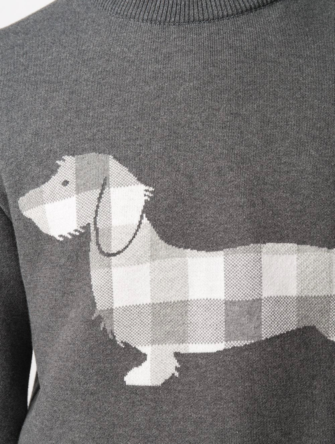 Thom Browne 4-bar Hector icon jumper