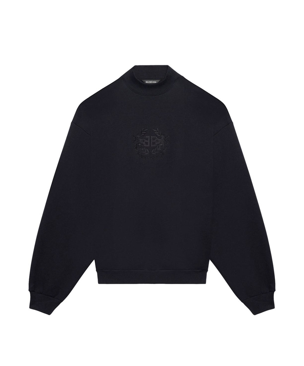 Balenciaga logo embroidered oversize sweatshirt