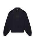 Balenciaga logo embroidered oversize sweatshirt