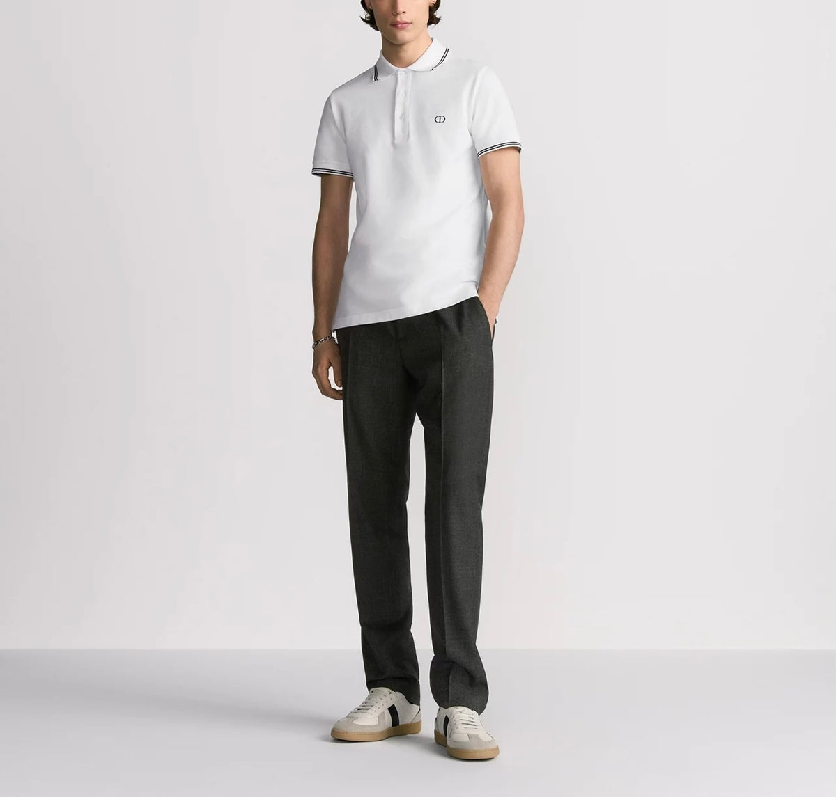 Winniemodo,Winnie modo,Dior 593J812A3025,Dior CD icon polo shirt,Dior CD polo shirt,Dior polo shirt mens,Dior polo shirt mens