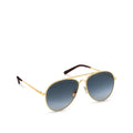 Lv Z1506U,Louis Vuitton pilot sunglasses,Louis Vuitton Z1506U,Louis Vuitton blue pilot sunglasses,Louis Vuitton sunglasses on