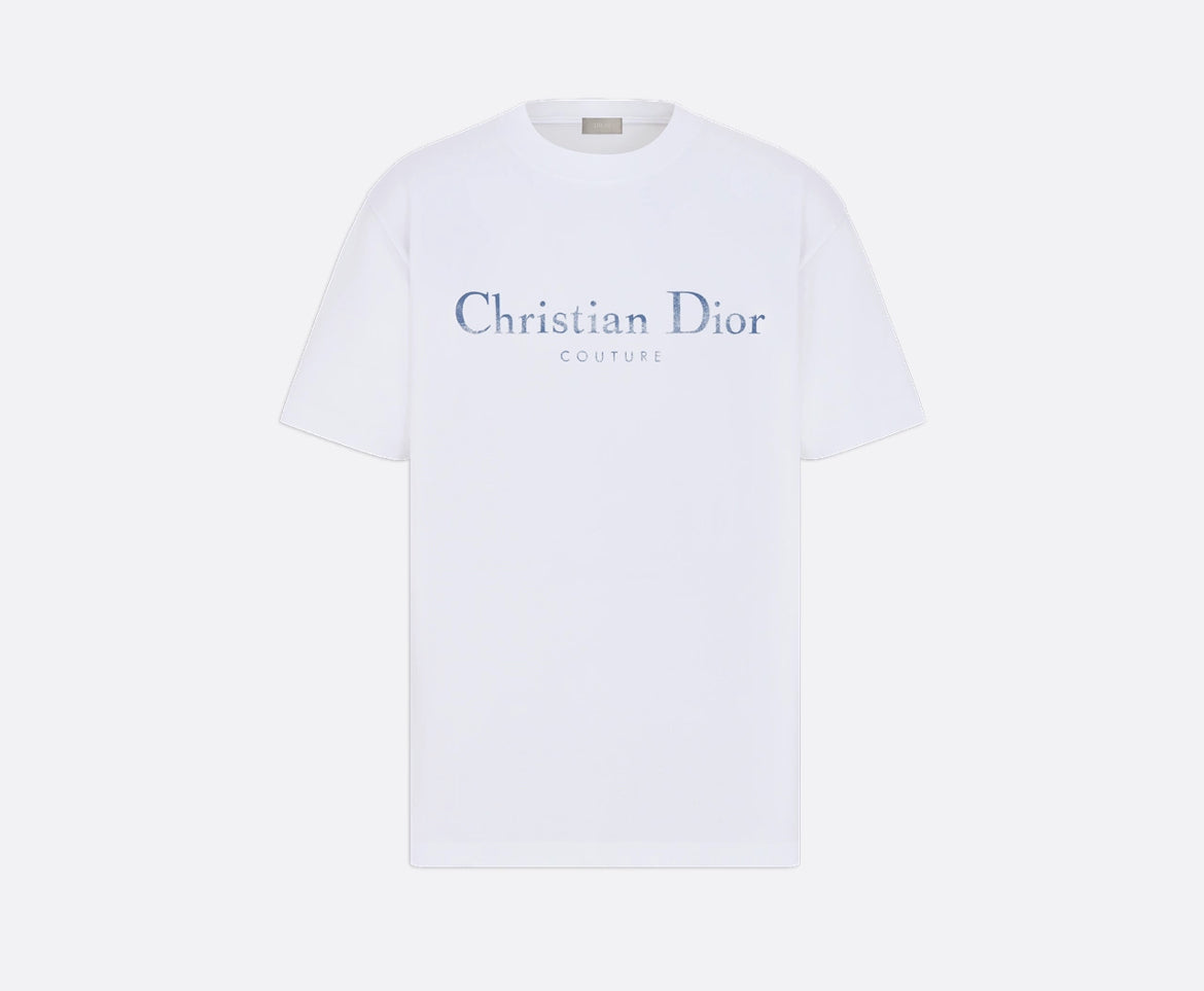 Winniemodo,Winnie modo,Dior 593J696X0677,Christian Dior Couture T-shirt,Dior Couture T-shirt,Dior T-shirt,Dior T-shirt blue,D