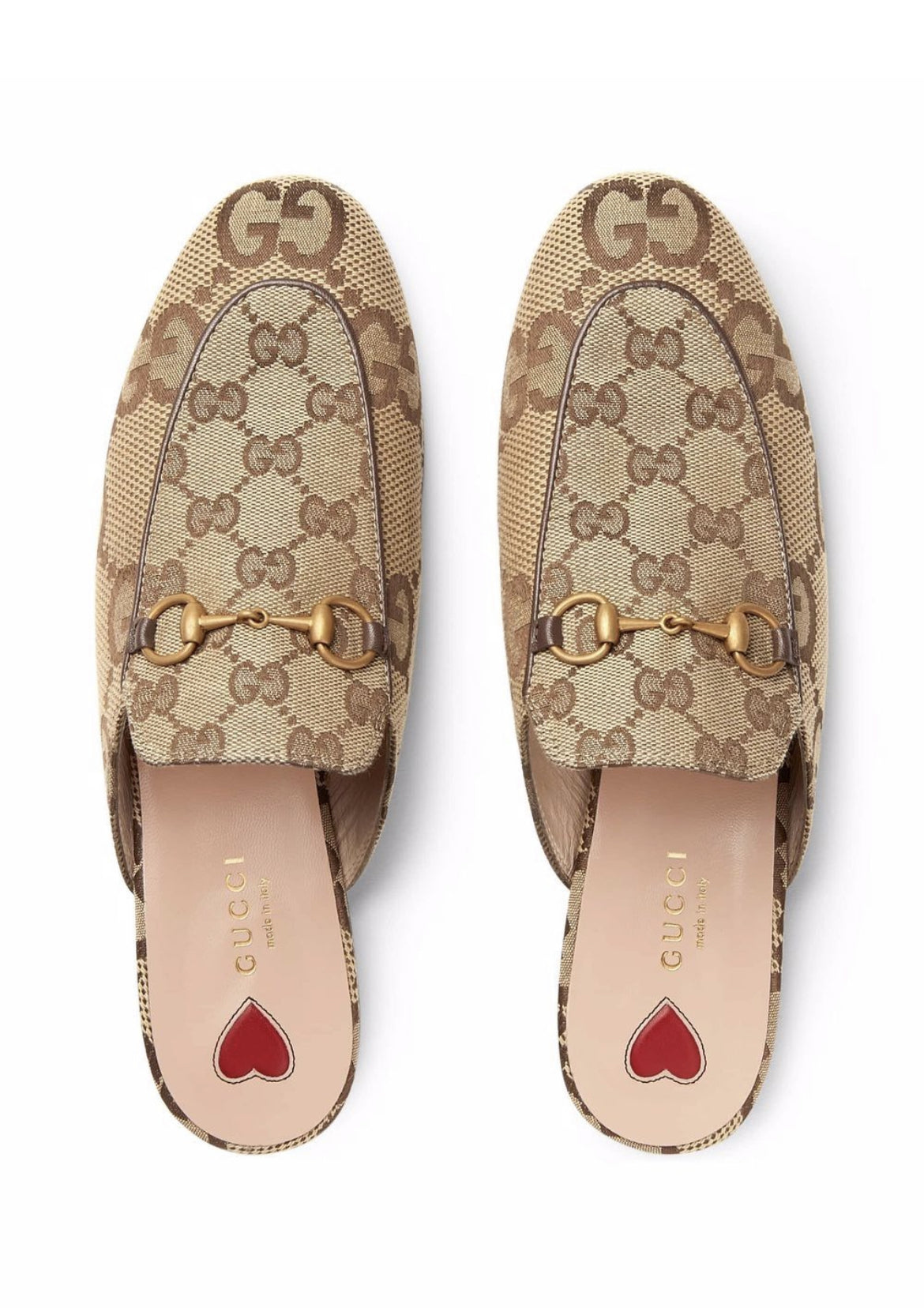 Gucci Princetown GG Horsebit mules