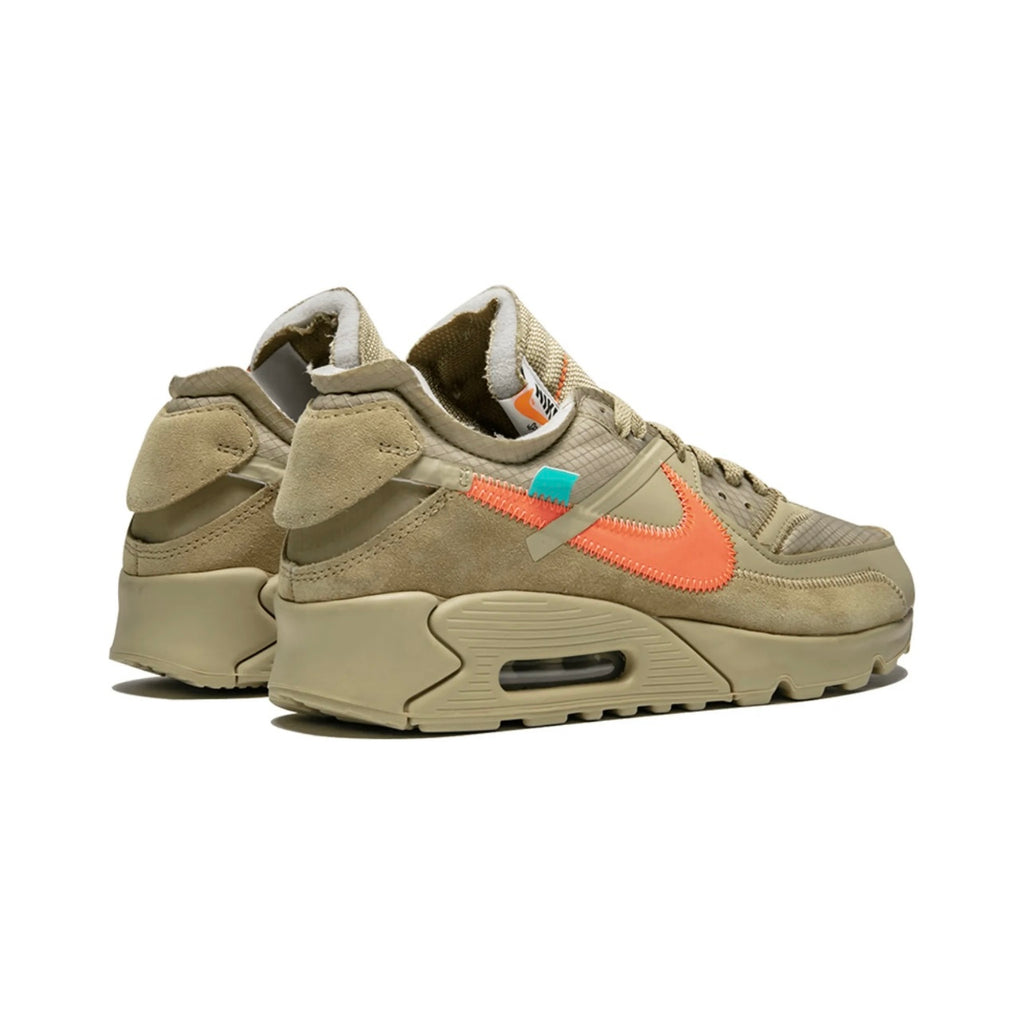 Nike Off-White Air Max 90 the ten sneakers,Off white x Nike Air Max 90 the ten ow sneaker,Off white Nike air max 90 desert sn