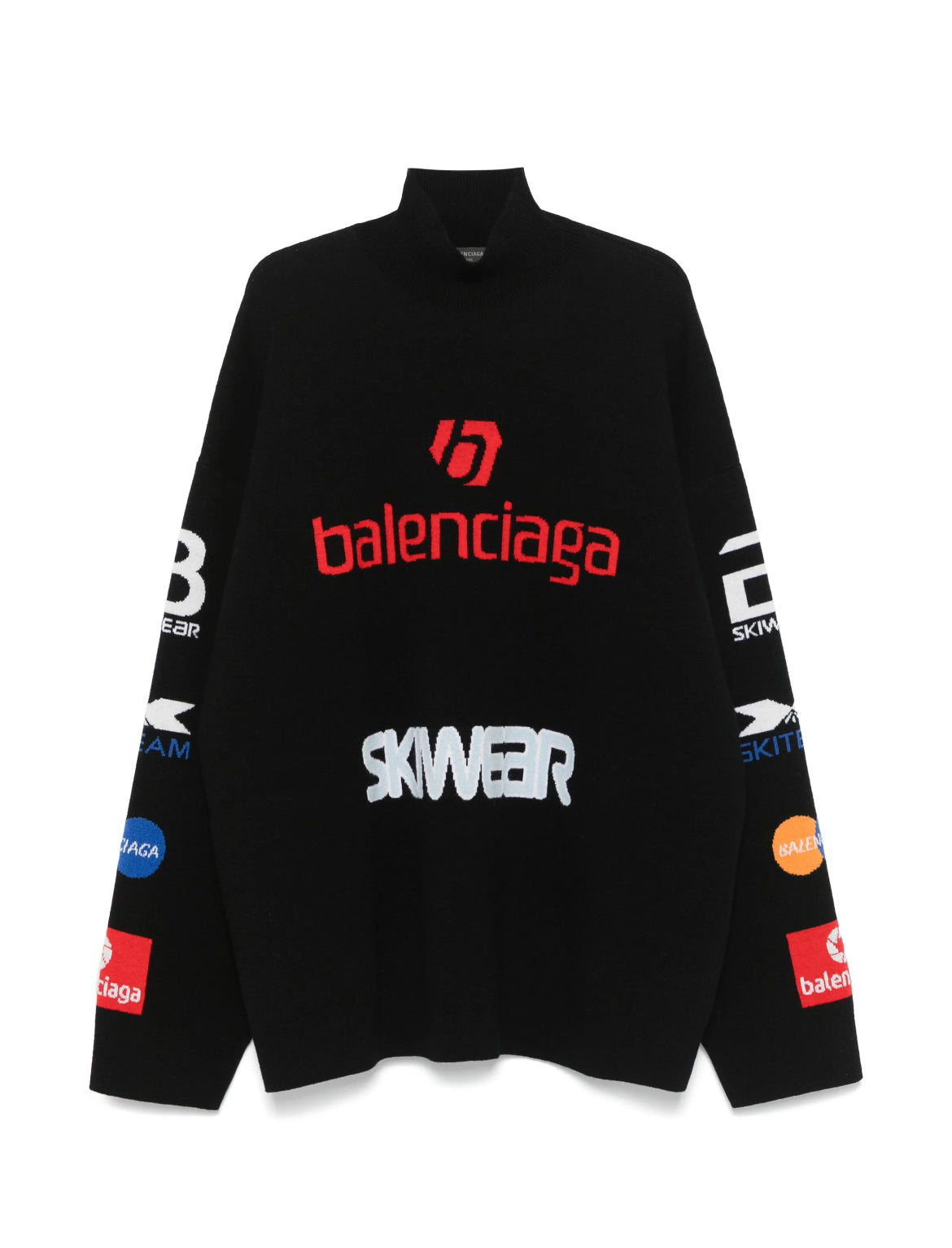 Balenciaga 799917T1696,Balenciaga stretch sweater,Balenciaga black sweater,Balenciaga sweater,Balenciaga sweater authenticity