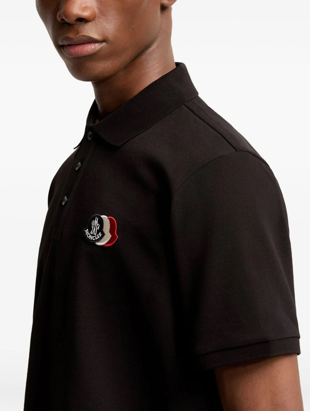 Winniemodo,Winniemodony,Moncler  L10918A003089A16,Moncler polo shirt black,Moncler polo shirt discount,Moncler menswear outle