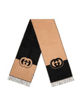 Gucci interlocking G wool scarf,Gucci fashion,Gucci wool scarf,GUCCI 7154974GAAA ,Gucci outlet ,GG ,Fashion,Gucci online shop