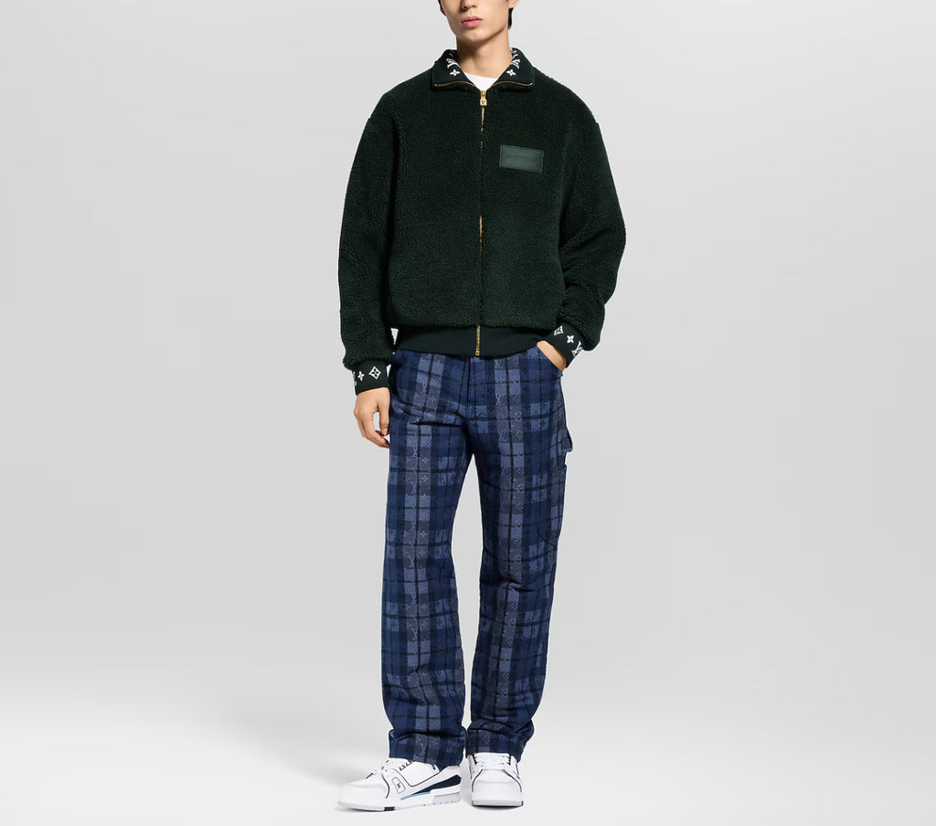 Winniemodo,Winnie modo,Louis Vuitton 1AIIRB,LV 1AIIRB,Louis Vuitton fleece blouson,Louis Vuitton fleece jacket,LV fleece jack
