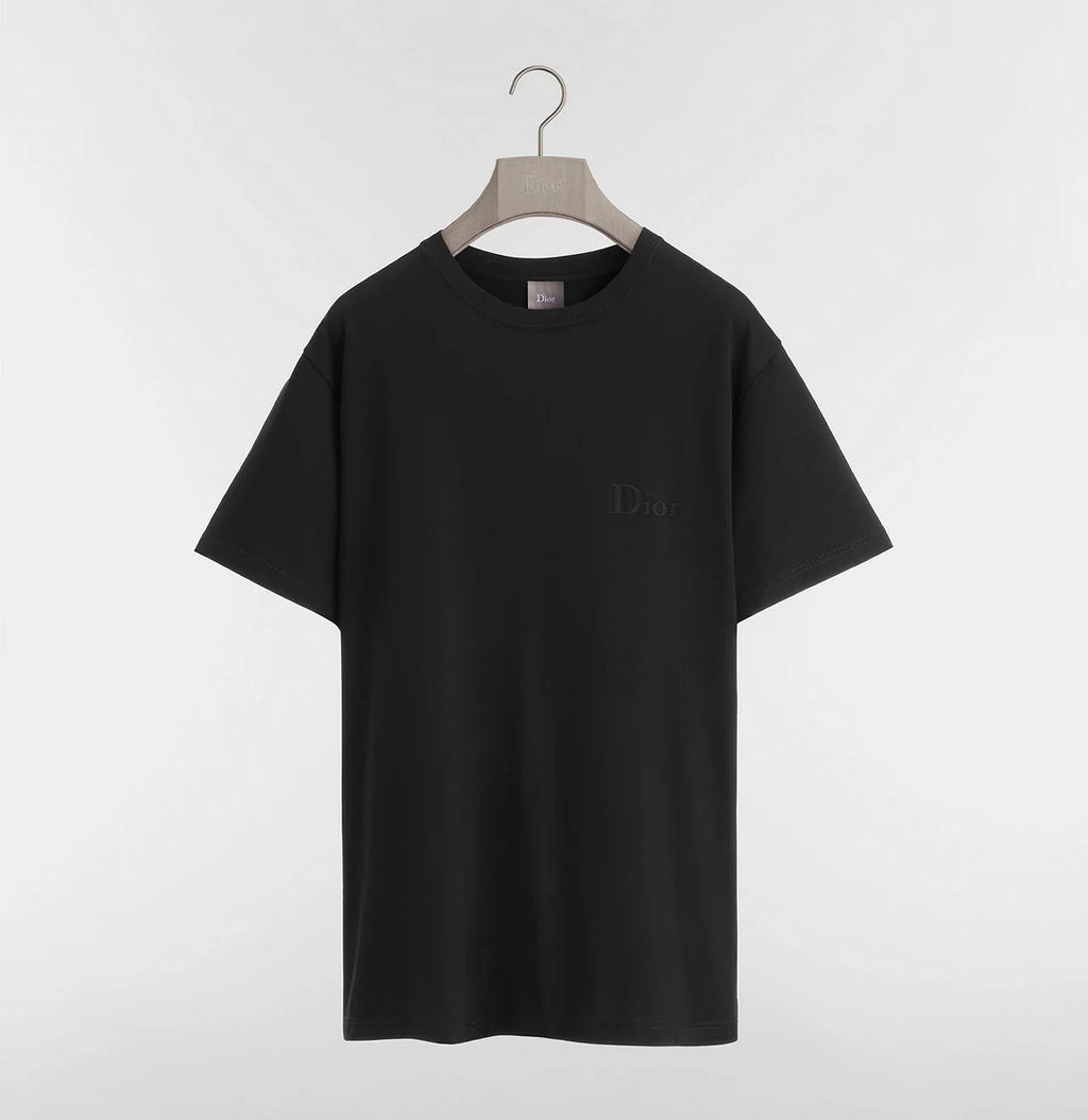 Winniemodo,Winniemodony,Dior 683J606A0677,Dior embroidery T-shirt sale,Dior T-shirt 2026,Dior T-shirt black,Dior T-shirt men