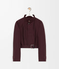 Winniemodo,Winnie modo,Loewe S359Y02XEH,Loewe short trench,Loewe trench,Loewe jacket,Loewe jacket womens,Loewe burgundy jacke