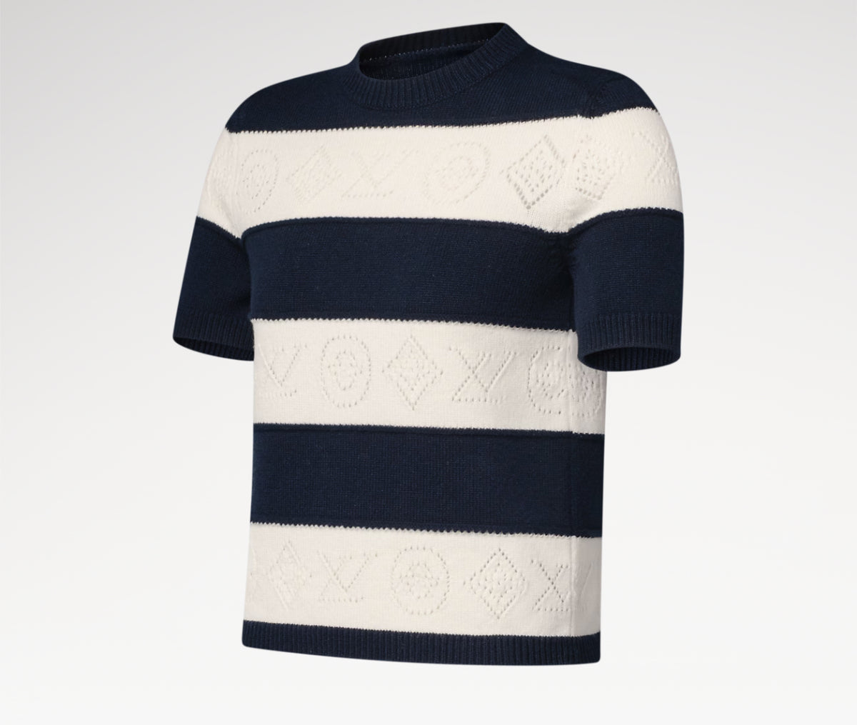Winniemodo,Winniemodony,Louis Vuitton 1AJZ8T,Louis Vuitton striped knit top,LV striped knit sweater,LV sweater discount,LV kn