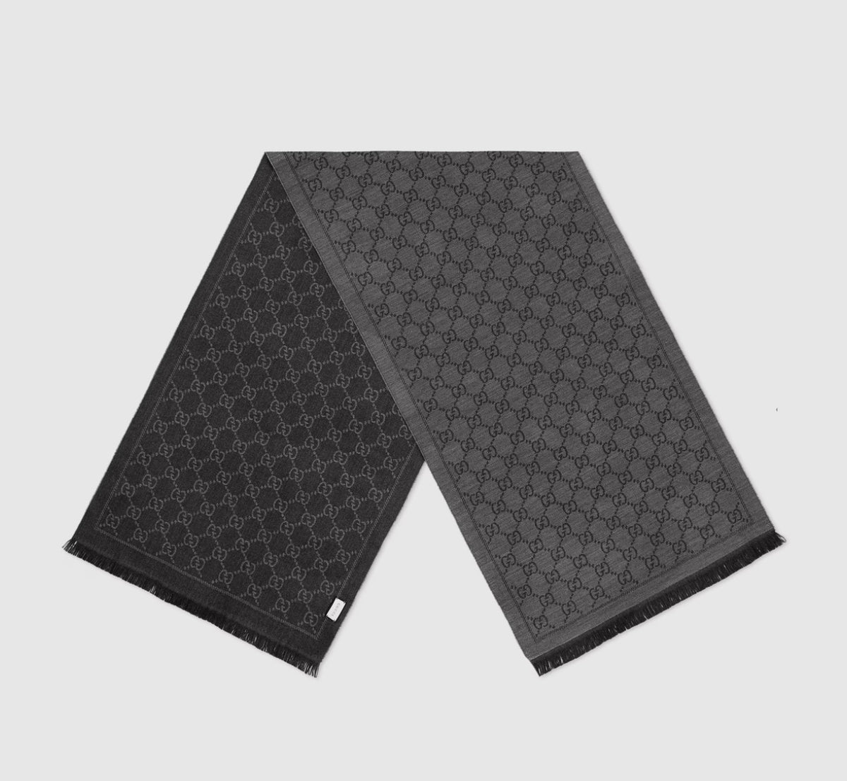 Gucci GG jacquard pattern knitted,gucci 1334833G200,Gucci fashion,Gucci,Gucci scarf discount,Gucci scarf online shop,Gucci on