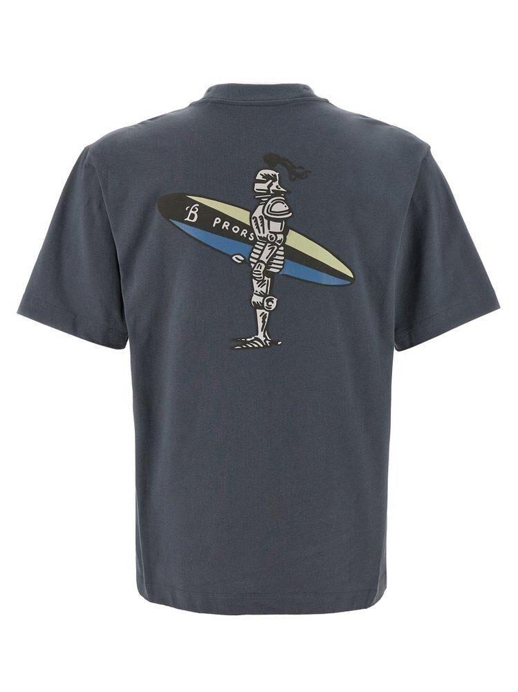 Burberry 8106230,Burberry 8109085,Burberry surfer Knight T-shirt,Burberry white Knight T-shirt,Burberry mens T-shirt,Burberry