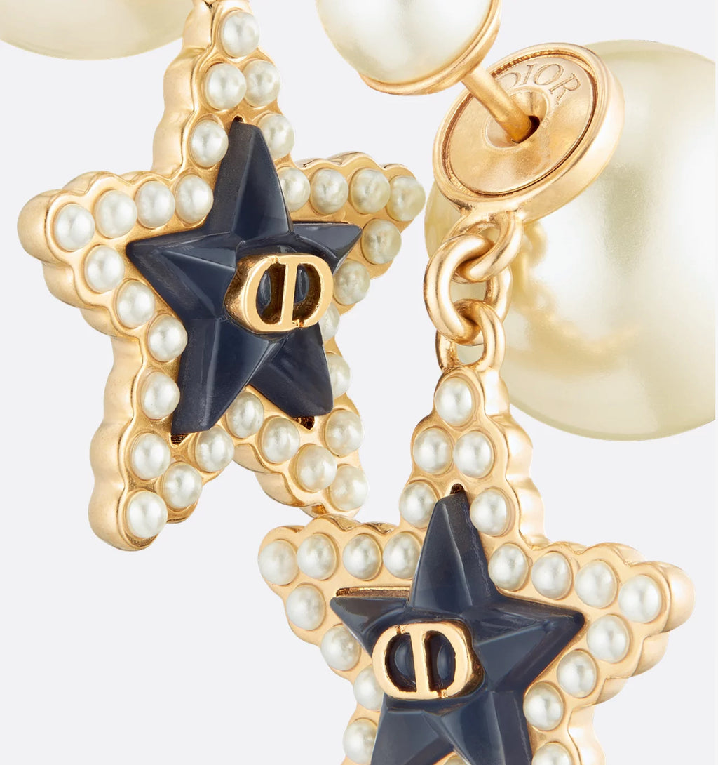 Dior Tribales earrings,Dior star earrings,Dior earrings pearls,Dior star earrings pearls,Dior pearls earrings,Dior pearls ear