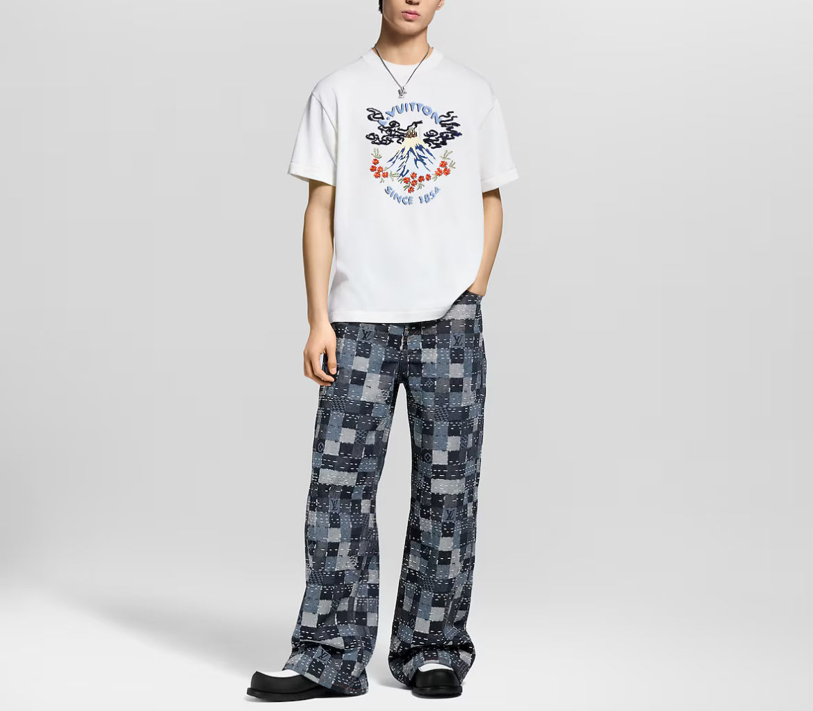 Winniemodo,Winnie modo,Louis Vuitton 1AIMAQ,LV 1AIMAQ,Louis Vuitton short sleeved knitted crewneck,Louis Vuitton t-shirt,LV t