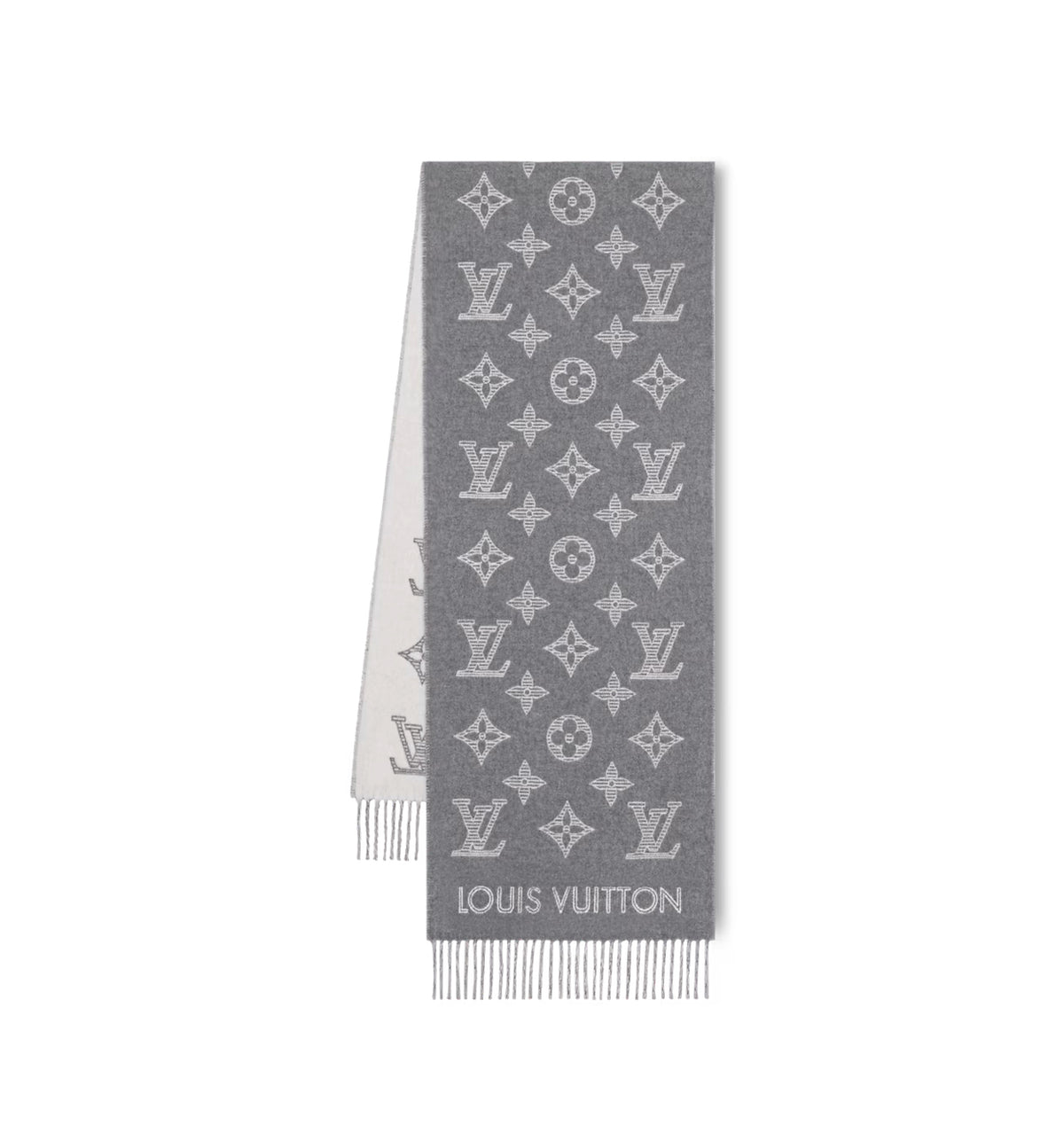 Winniemodo,Winniemodony,Louis Vuitton M79126,LV M79126,Louis Vuitton monogram scarf,Louis Vuitton monogram scarf grey,Louis V