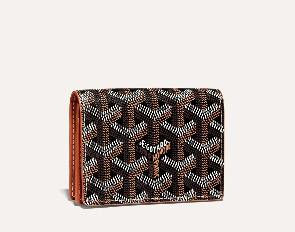 Winniemodo,Winnie modo,Goyard Malesherbes card wallet,Goyard Malesherbes,Goyard Malesherbes card wallet black and tan,Goyard