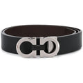 Ferragamo Gancini reversible belt, Ferragamo reversible belt, Ferragamo mens belt, Ferragamo black belt, Ferragamo mens belt