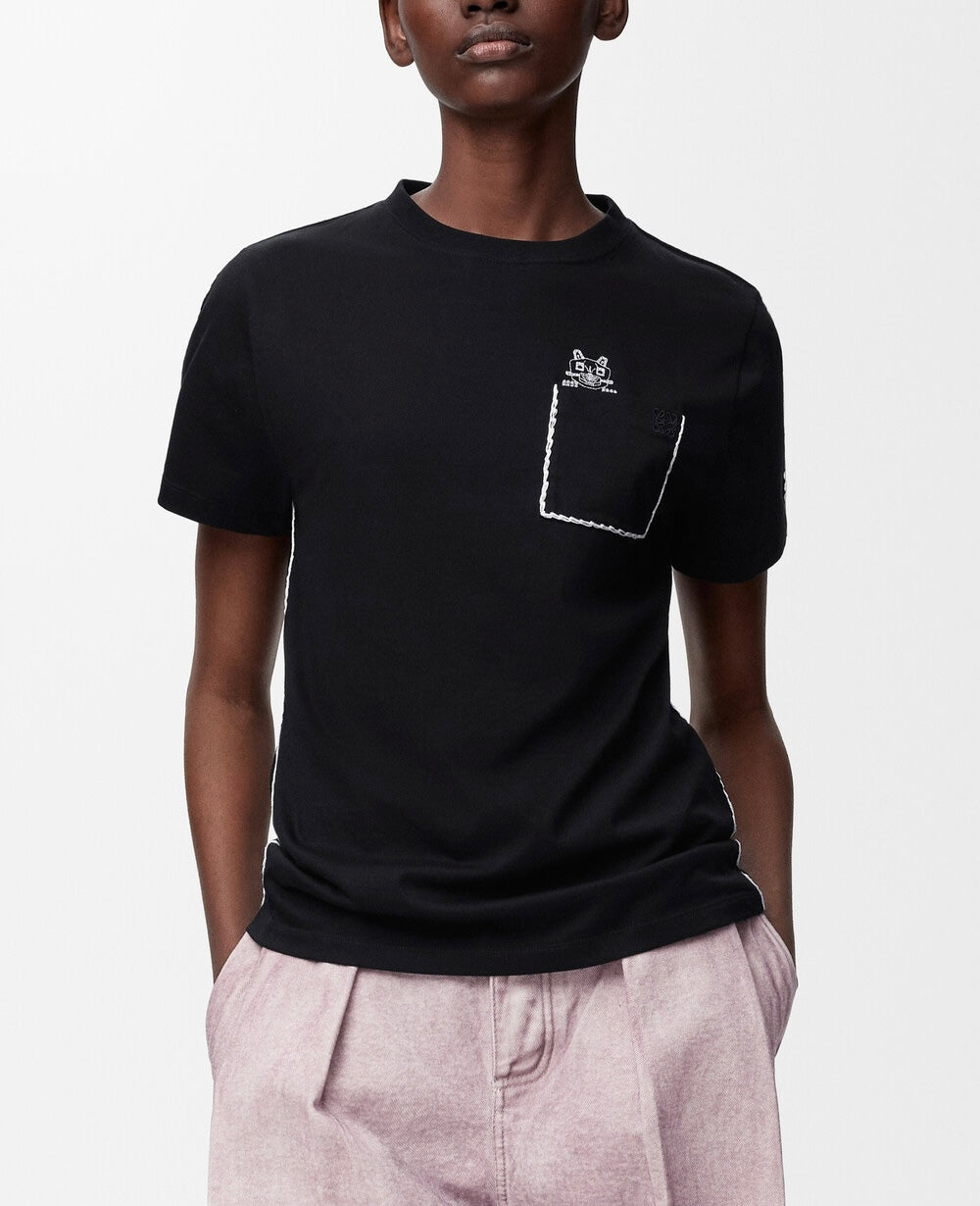 Winniemodo,Winniemodony,Loewe S359AJ2X03,Loewe x Louis wain,Loewe t-shirt sale,Loewe t-shirt ,designer outlet USA,online luxu