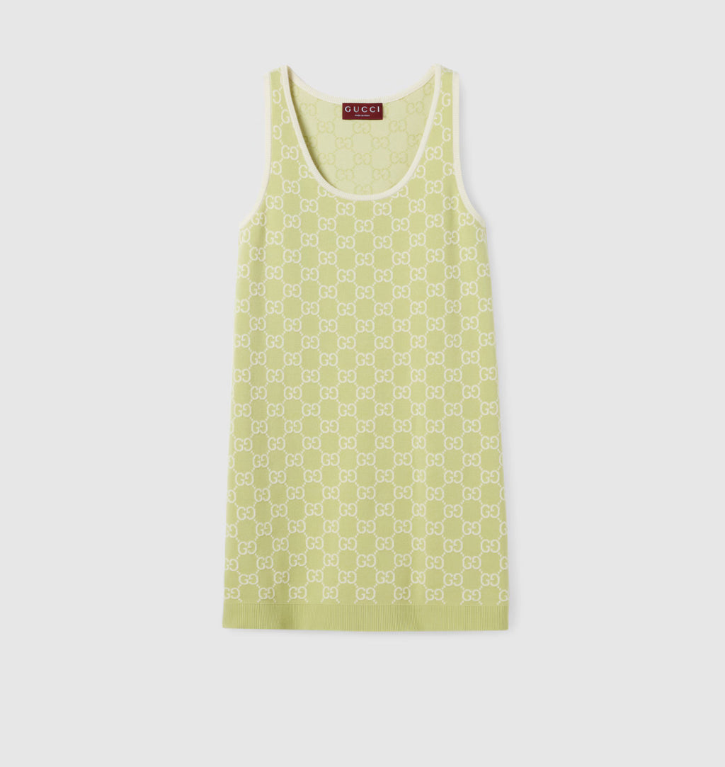 Winniemodo,Winniemodony,Gucci 836302,Gucci GG jacquard dress,Gucci dress green,Gucci dress sale,Gucci dress outlet,Gucci mono