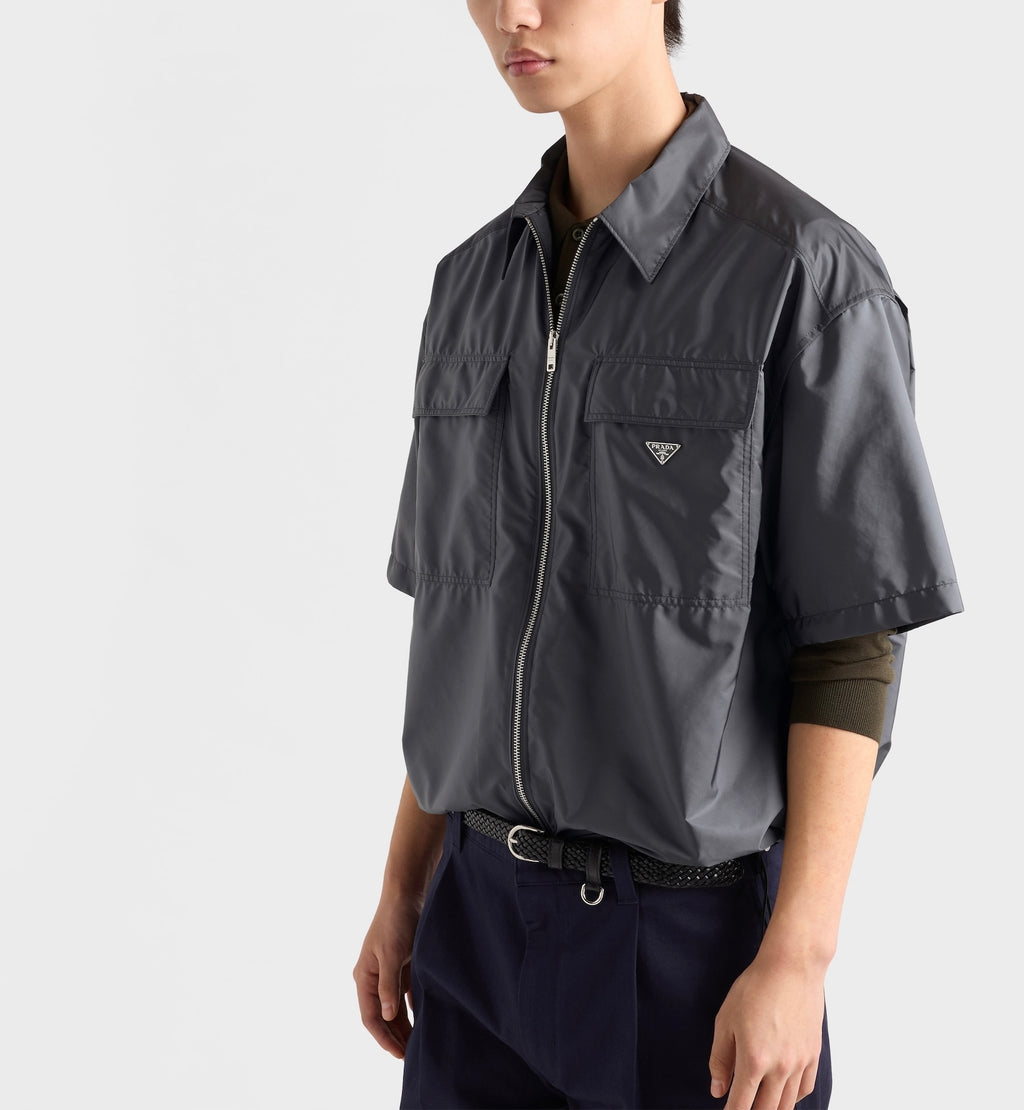 Winniemodo,Winniemodony,Prada SC758,Prada short sleeved shirt grey,Prada short sleeved shirt sale,Prada short sleeved shirt m