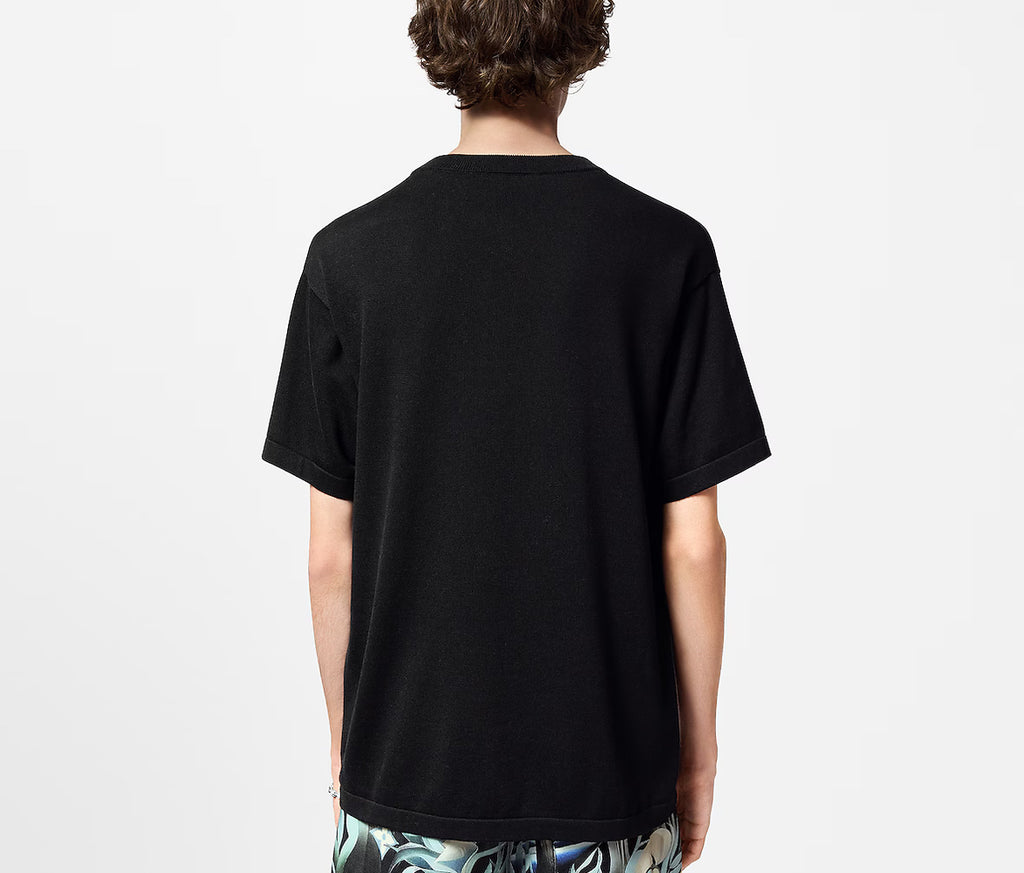 Louis Vuitton 1AFRJG,LV 1AFRJG,Louis Vuitton embellished short sleeved cotton crewneck,Louis Vuitton embellished short sleeve