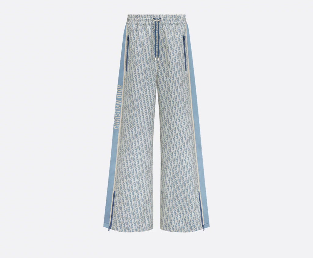 Dior 547P58S2570,Dior Diorivera flared pants,Dior Diorivera loose pants,Dior monogram loose pants,Dior blue monogram pants,Di