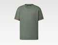 Louis Vuitton 1AHUUU,LV 1AHUUU,Louis Vuitton short sleeved signature crewneck,Louis Vuitton green t-shirt,LV green tee,Louis
