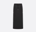 Dior 527J30A2205,Dior mid length skirt,Dior mid length black skirt,Dior black skirt,Dior skirt 2025,Dior skirt Dior logo at s