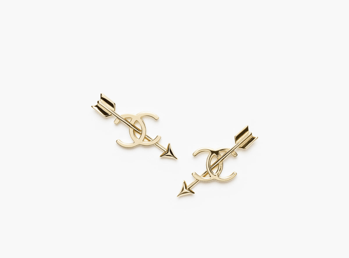 Winniemodo,Winniemodony,Chanel ABH565,Chanel stud arrow,Chanel earrings arrow gold,Chanel stud gold sale,Chanel earrings 2026