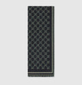 Winniemodo,Winnie modo,Gucci 836264 4G386,Gucci GG wool jacquard scarf,Gucci scarf,Gucci scarf sale,Gucci scarf black,Gucci s