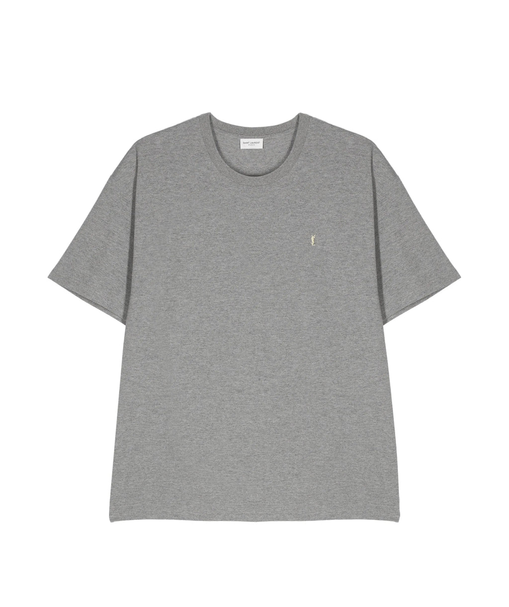 Saint Laurent 781566Y37HC,YSL 781566Y37HC, Saint Laurent T-shirt,YSL T-shirt, Saint Laurent grey T-shirt,YSL GREY T-shirt, Sa