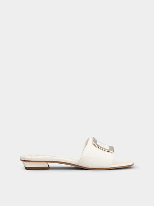 Roger Vivier Belle Vivier mules in leather