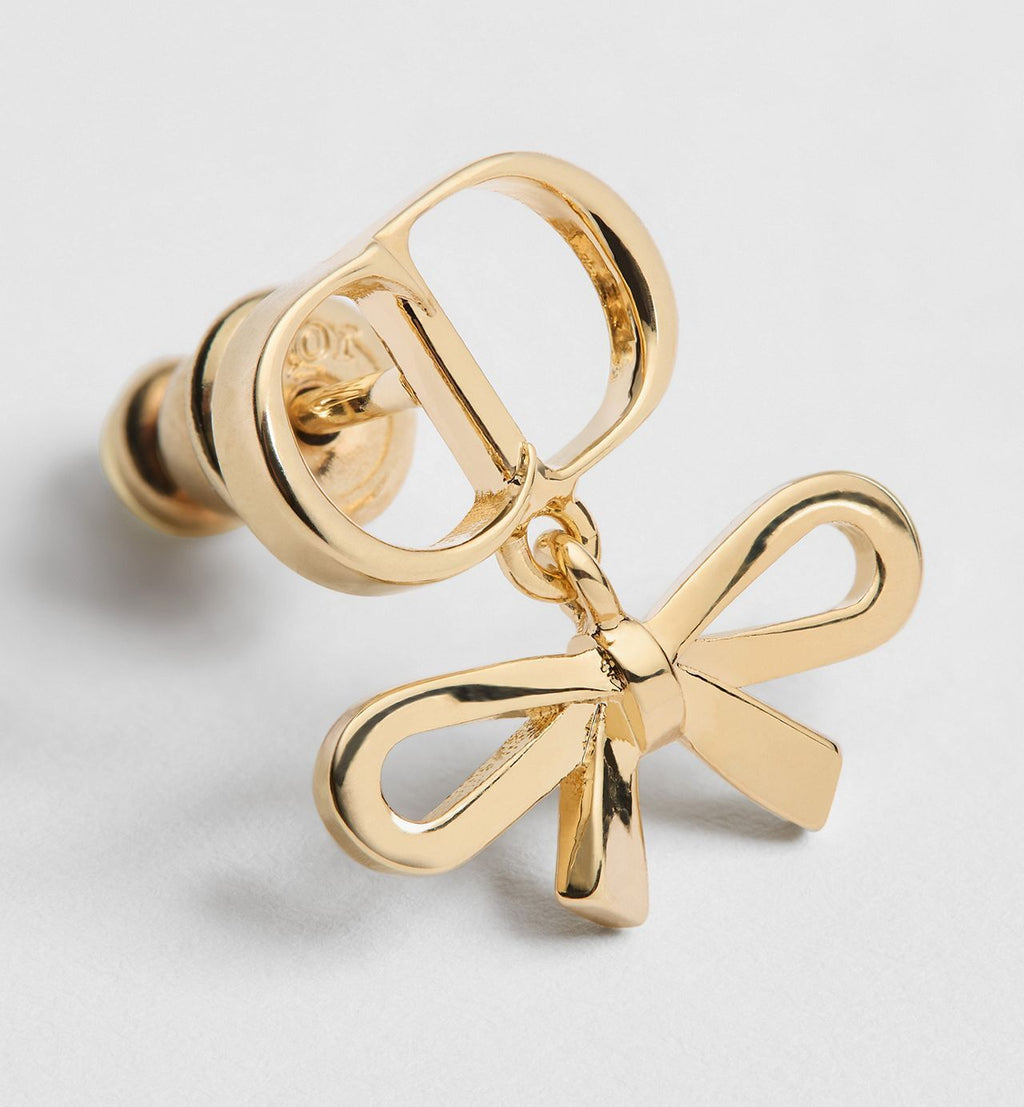 Winniemodo,Winniemodony,Dior E4837WOMRS,Dior bow earrings,Dior earrings sale,Dior bow studs,Dior earrings discount,Dior acces
