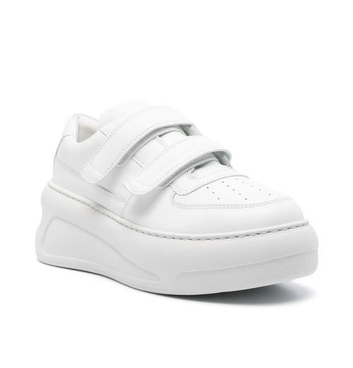 Acne Studios touch strap platform sneakers,Acne Studios Velcro sneaker,Acne Studios Velcro sneaker white,Acne Studios sneaker