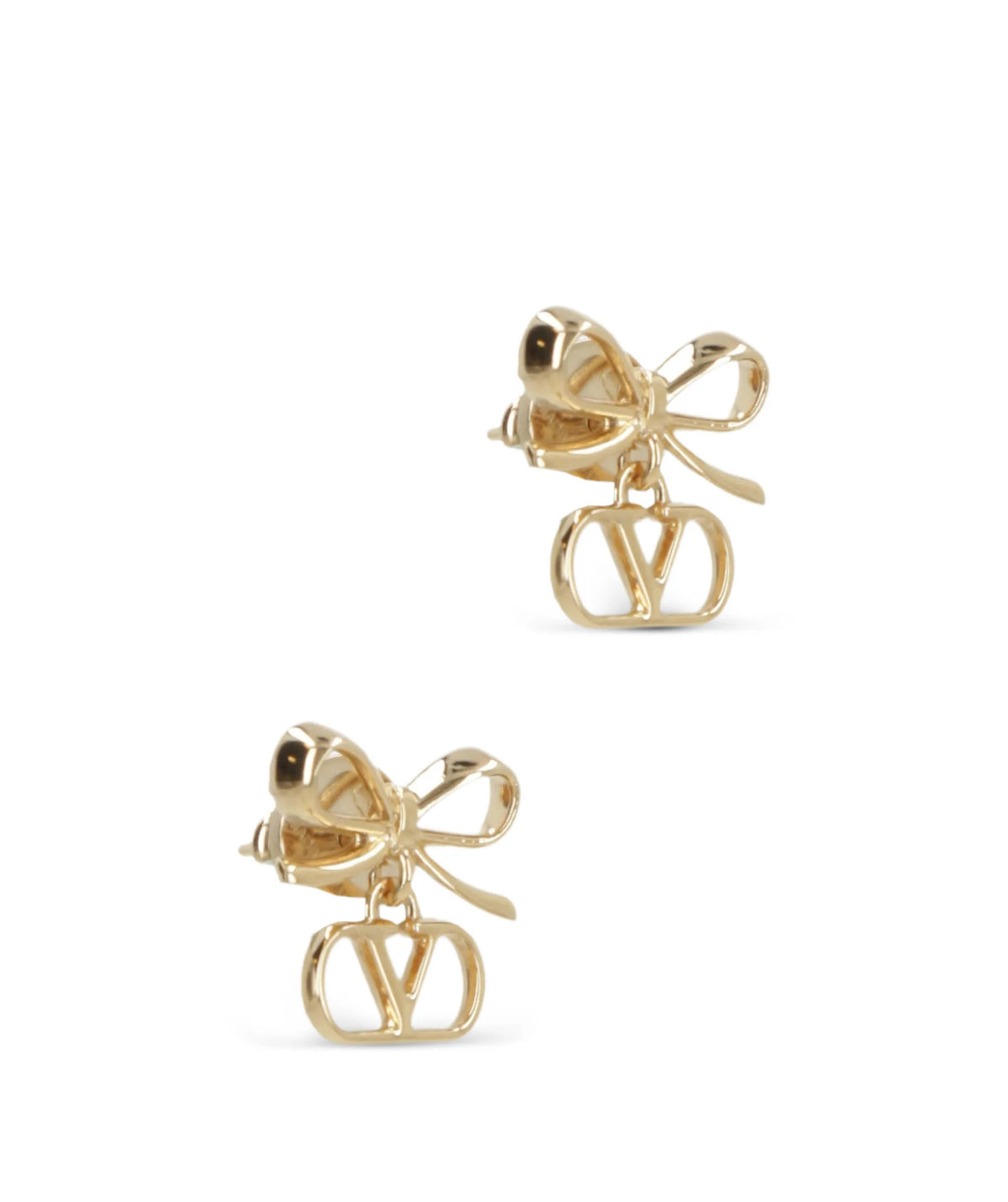 Winniemodo,Winniemodony,Valentino bow earrings,Valentino earrings,Valentino gold earrings,Valentino earring sale,Valentino ea