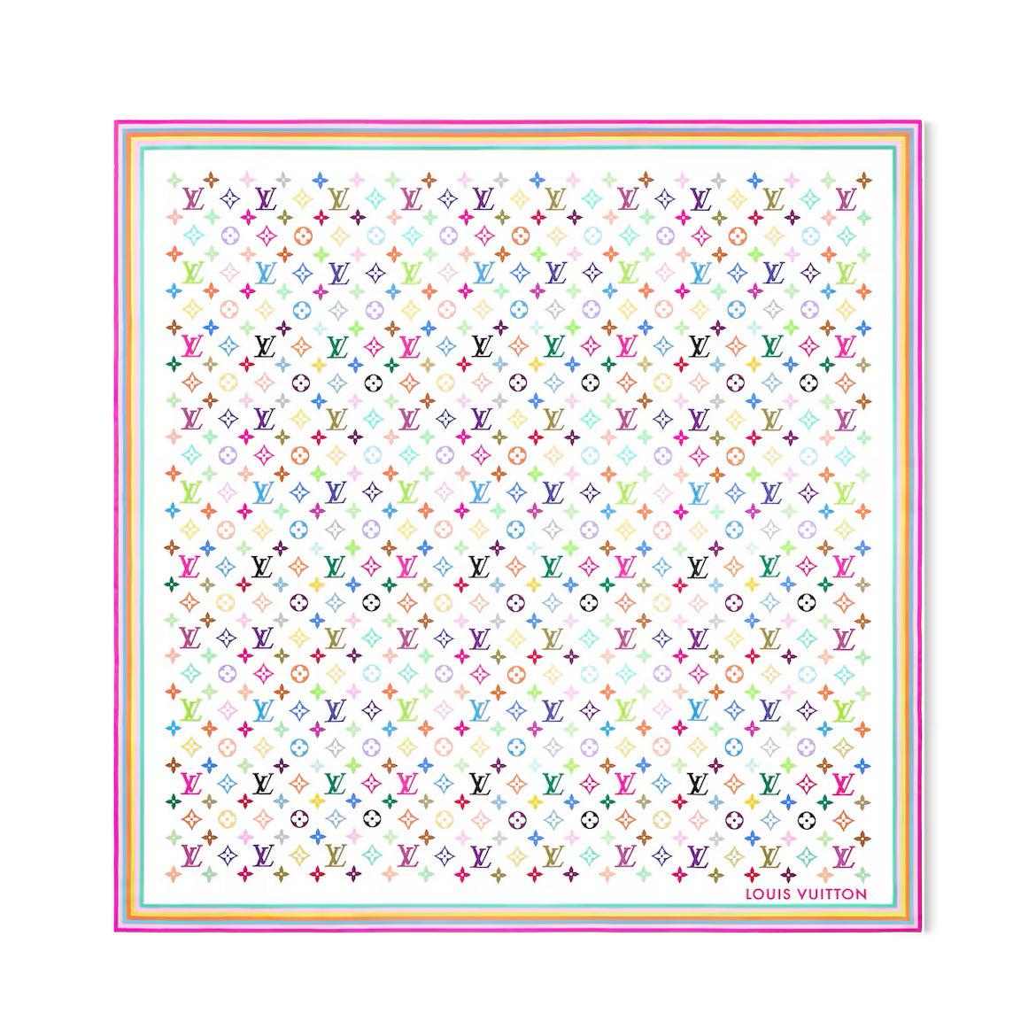 Louis Vuitton M96095,Louis Vuitton M94967,Louis Vuitton x Tm scarf,LV TM monogram scarf,LV X TM square scarf for sale,LV mono
