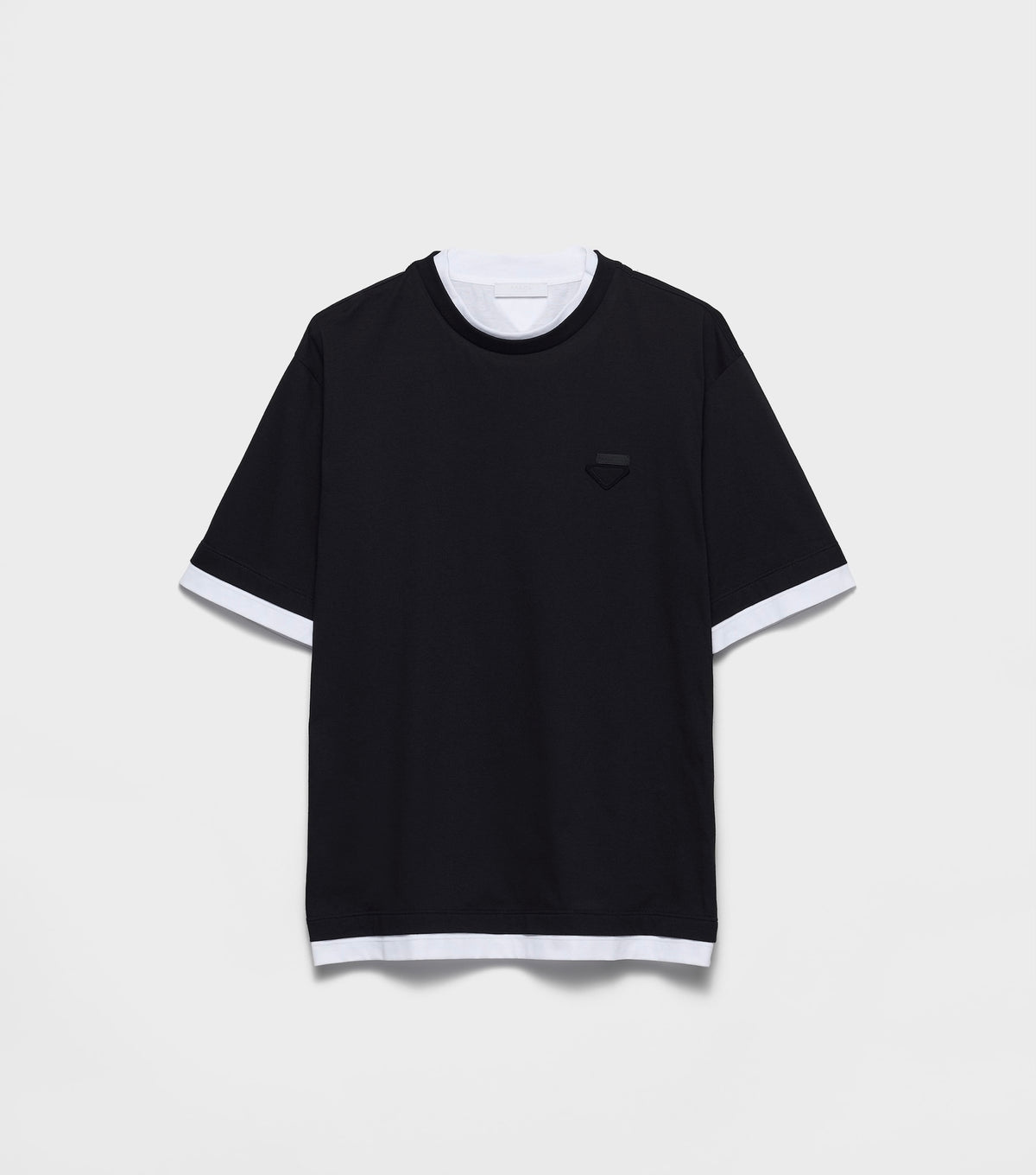 Winniemodo,Winniemodony,Prada UJN912,Prada tee,Prada t-shirt outlet,Prada t-shirt discount,Prada tee black,Prada clothes outl