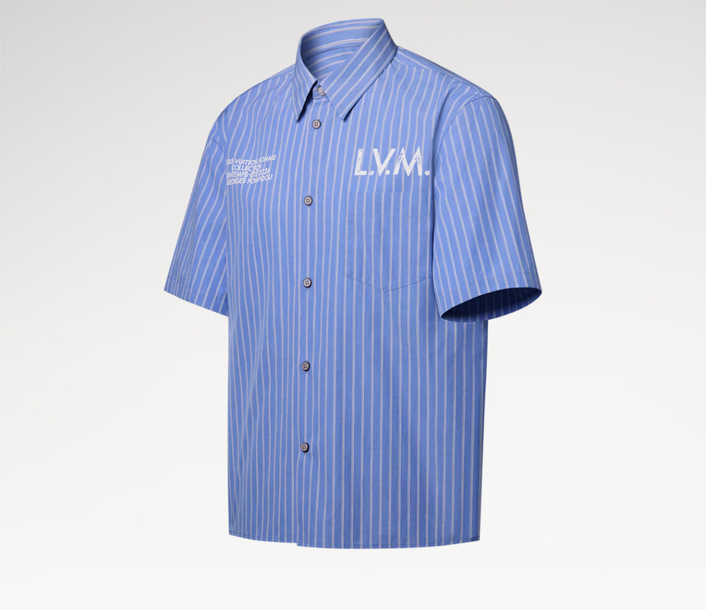 Winniemodo,Winniemodony,Louis Vuitton 1AJURI,LV shirt,LV shirt men,Louis Vuitton shirt short sleeve,LV menswear discount onli