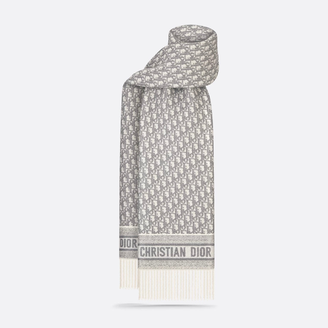 Dior 51DOB209L080,Dior monogram scarf,Dior scarf,Dior scarf price,Dior scarf authenticity,Dior scarf on sale,Dior scarf grey
