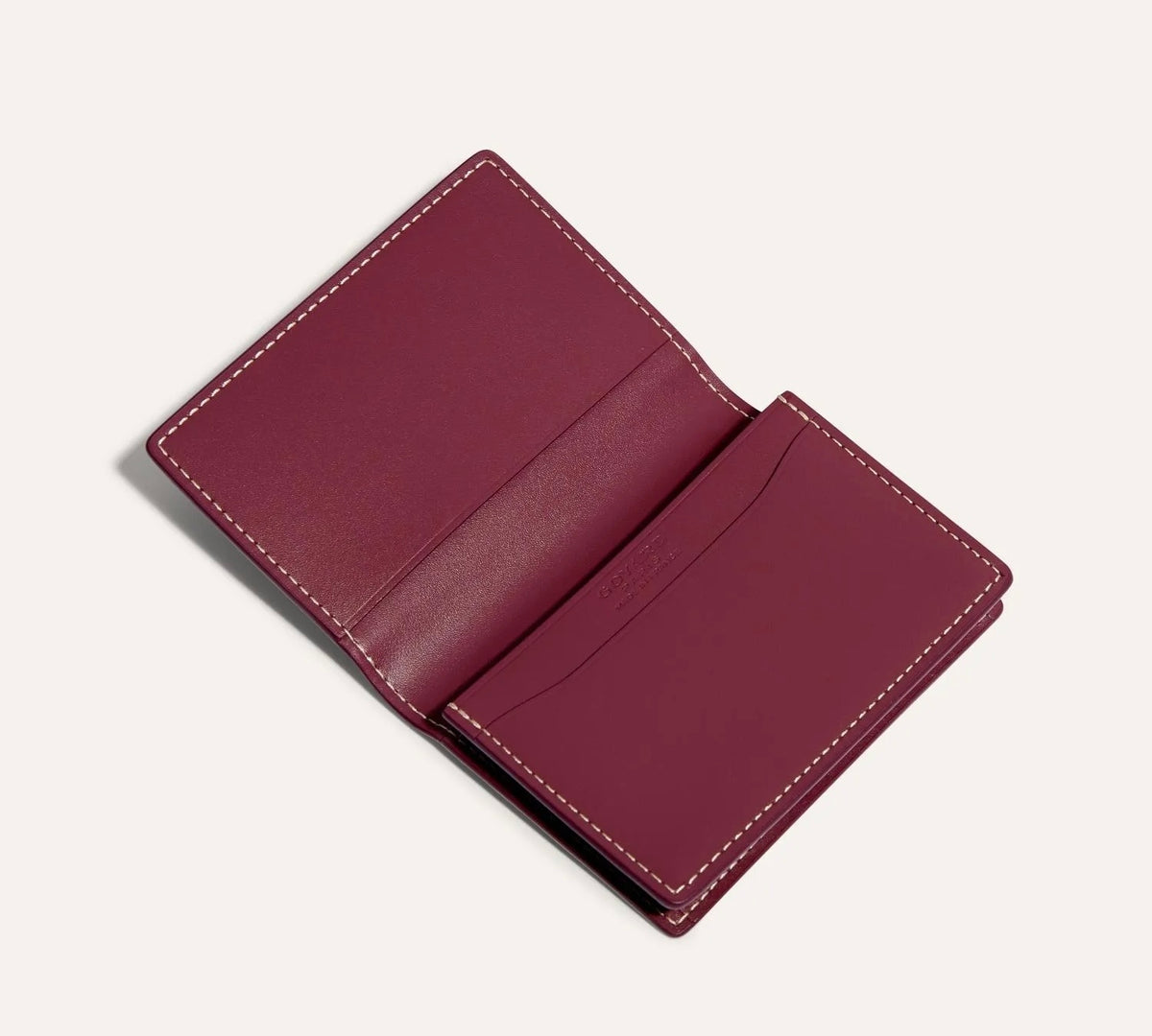 Winniemodo,Winnie modo,Goyard Malesherbes card wallet,Goyard Malesherbes,Goyard Malesherbes card wallet burgundy,Goyard card