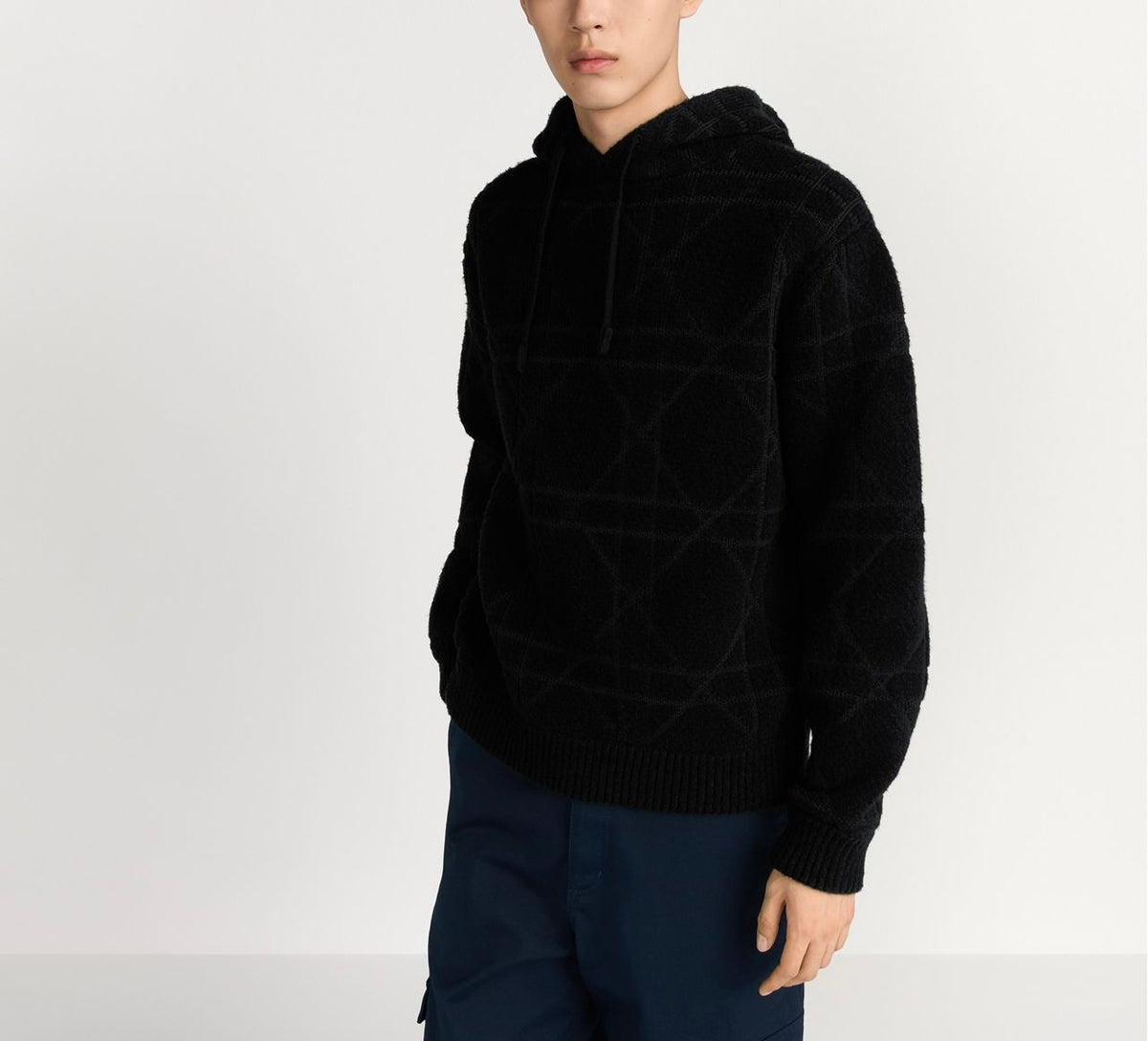 Dior cannage hooded sweatshirt