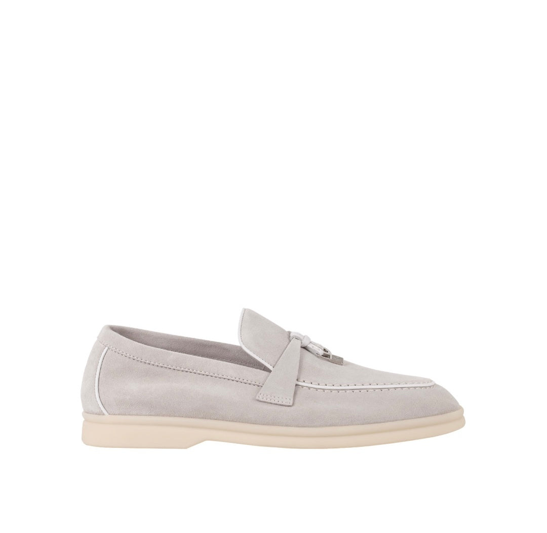 Winniemodo,Winniemodony,Loro Piana FAE5444,Loro Piana Summer Charms women,Loro Piana loafer sale,LP loafer grey,Loro Piana fl