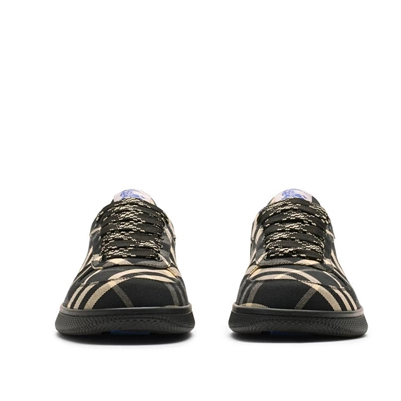 Burberry 80953701,Burberry Check Terrace Sneakers,Burberry checkered sneaker,Burberry check sneaker,Burberry black check snea